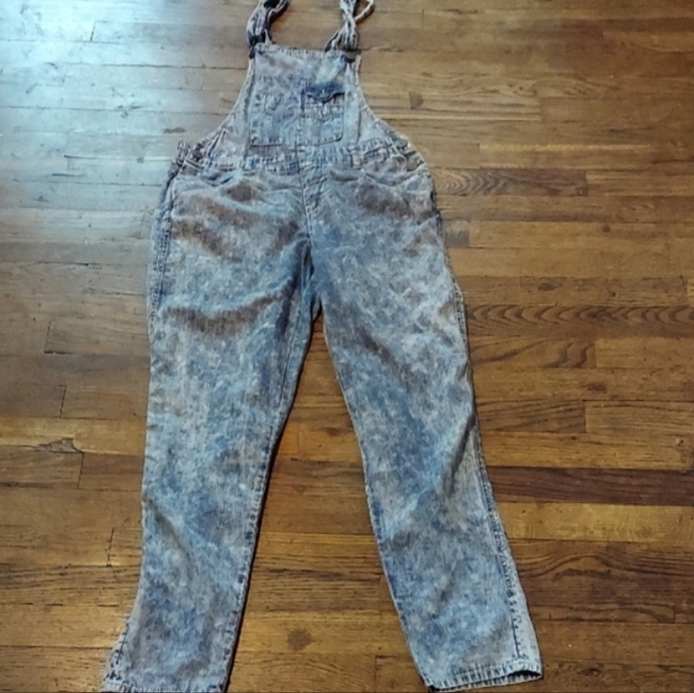New!! Vanilla Star Acid Wash Size 11 Overalls